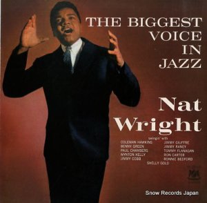NAT WRIGHT the biggest voice in jazz FSR-697
