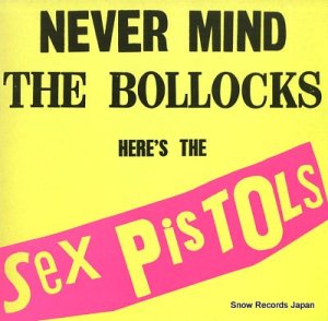 åԥȥ륺 never mind the bollocks here's the sex pistols V2086