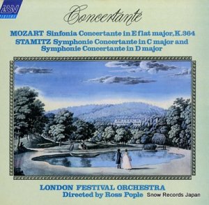 ݥåץ mozart & stamitz; symphonie concertante DCA-650