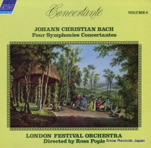 ݥåץ j.c.bach; four symphonies concertantes DCA651