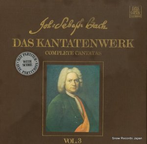 ˥饦Υ󥯡 bach; das kantatenwerk complete cantatas vol.3 6.35029