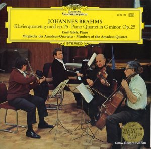 ߡ롦ꥹ brahms; piano quartet in g minor, op.25 2530133
