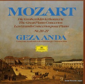  mozart; the great piano concertos nr.20-27 2740138 / 2563509-12