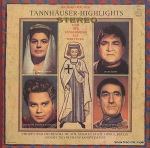 եġˡ wagner; tannhauser - highlights ANGEL35685
