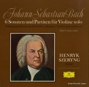 إå bach; 6 sonaten und partiten fur violine solo 2709028 / 139270-2