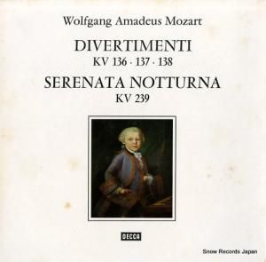 ͥ롦ޥʡ mozart; divertimenti kv 136, 137, 138 6.41397