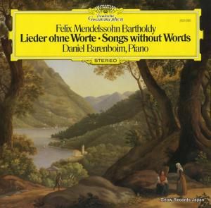 ˥롦Хܥ mendelssohn; songs without words 2531260