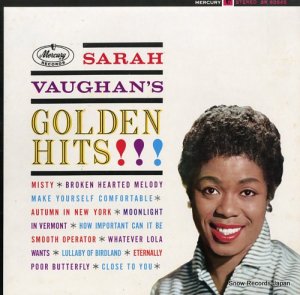 顦 sarah vaughan's golden hits SR60645