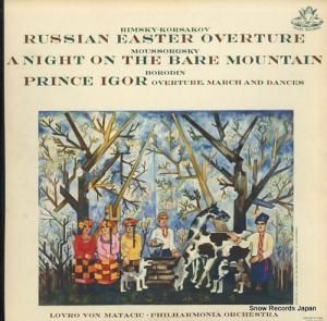 ロヴロ・フォン・マタチッチ rimsky-korsakov; russian easter overture ANGEL35768