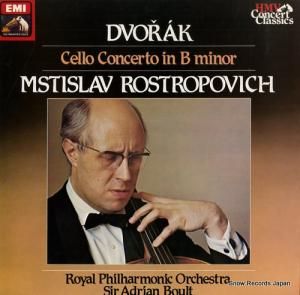 ॹƥաȥݡ dvorak; cello concerto in b minor SXLP30176