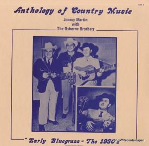 ジミー・マーティン early bluegrass the 1950's ACM-4