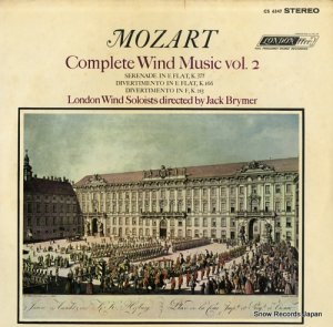å֥饤ޡ mozart; complete wind music vol.2 CS6347