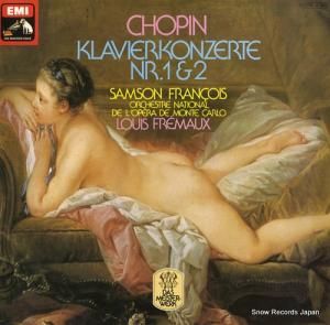 サンソン・フランソワ chopin; klavierkonzerte nr.1 & 2 1C037-14165