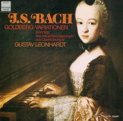 バッハ: グスタフ・レオンハルト CD グスタフ・レオンハルト プレイズ