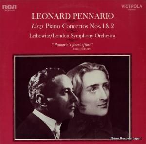 レナード・ペナリオ liszt; piano concertos nos.1 & 2 VICS-1426