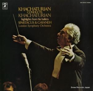 アラム・ハチャトゥリアン ハチャトゥリアン:バレエ音楽「スパルタカス」 EAC-80349