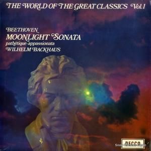 ウィルヘルム・バックハウス beethoven; moonlight sonata SPA69