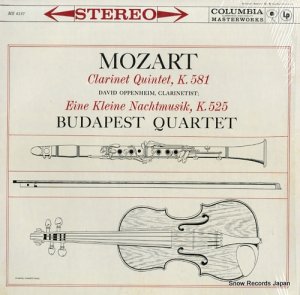 ֥ڥȸڻͽ mozart; clarinet quintet, k.581 MS6127