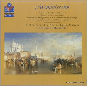 㡼륺ޥå饹 mendelssohn; symphony no.4 "italian" VC790725-1