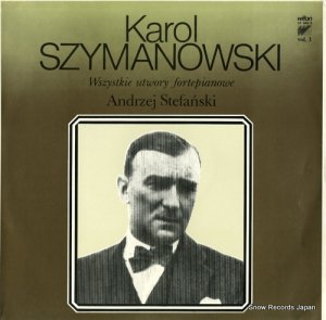 󥸥ƥե󥹥 szymanowski; wszystkie utwory fortepianowe vol.3 LP046/3