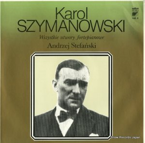 󥸥ƥե󥹥 szymanowski; wszystkie utwory fortepianowe vol.4 LP046/4