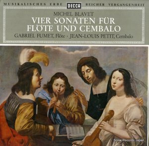 V/A blavet; vier sonaten fur flote und cembalo SMD1512