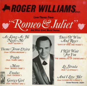 㡼ꥢॹ roger williams plays love theme from romeo & juliet KS-3610