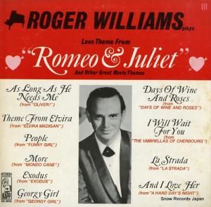㡼ꥢॹ roger williams plays love theme from romeo & juliet KS-3610