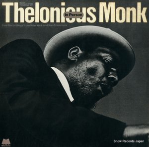 ˥ thelonious monk in person M-47033