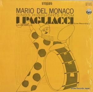 ޥꥪǥ롦ʥ mario del monaco sings highlights from i pagllacci EVERST3190