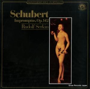 ɥա륭 schubert; impromptus, op.142, d.935 CBS60282