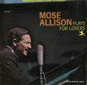 ⡼꥽ mose allison plays for lovers PR7446/PRT7446