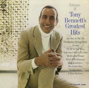 ȥˡ٥ͥå tony bennett's greatest hits volume iv CS9814