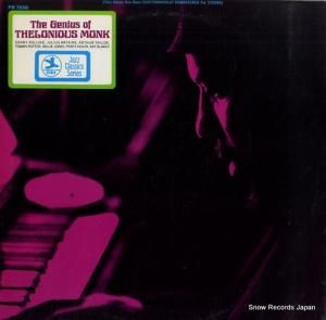 ˥ the genius of thelonious monk PR7656/PRT7656