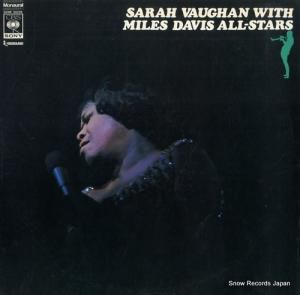 顦ޥ륹ǥ sara vaughan with miles davis all-stars SONP50228
