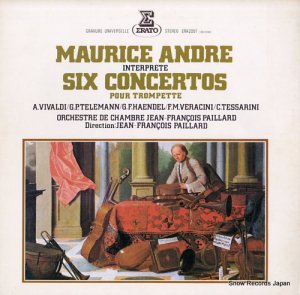 ⡼ꥹɥ maurice andre interprete six concertos pour trompette ERA2051