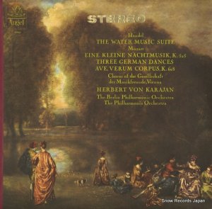 ヘルベルト・フォン・カラヤン - handel; the water music suite - 35948