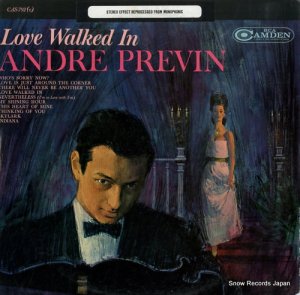 ɥ졦ץ love walked in andre previn CAS-792E