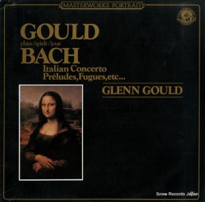 󡦥 bach; italian concerto, prelude, fugues CBS60253