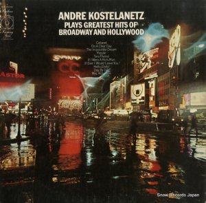 ɥ졦ƥͥå andre kostelanetz plays greatest hits of broadway and hollywood KH31414