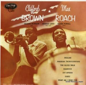 եɡ֥饦ȥޥå clifford brown and max roach EVER-1007(M)