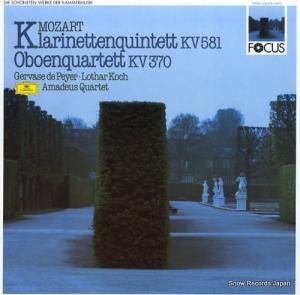 ޥǥڻͽ mozart; klarinettenquintett kv581 423018-1GFO