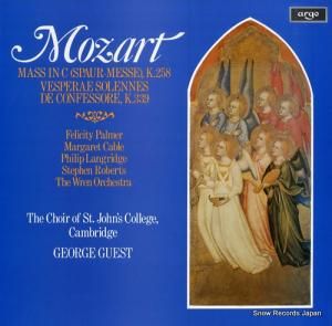 硼 mozart; mass in c (spaur-messe), k.258 ZRG924