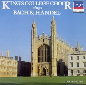 ֥å󥰥å羧 king's college choir sings bach & handel 411640-1ZW