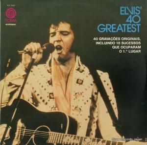 ץ쥹꡼ elvis' 40 greatest 421.7001