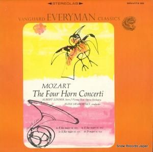 ϥ󥹡ե mozart; the four horn concerti SRV.173SD