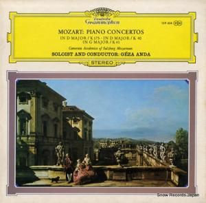  mozart; piano concertos in d major /k175 139454