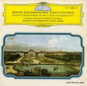  mozart; klavierkonzertepiano concertos b-dur 139447