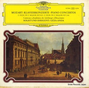  mozart; klavierkonzertepiano concertos c-dur 139384