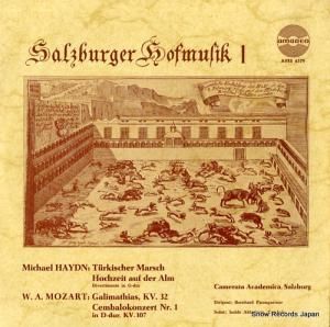 ベルンハルト・パウムガルトナー salzburger hofmusik 1 AVRS6179